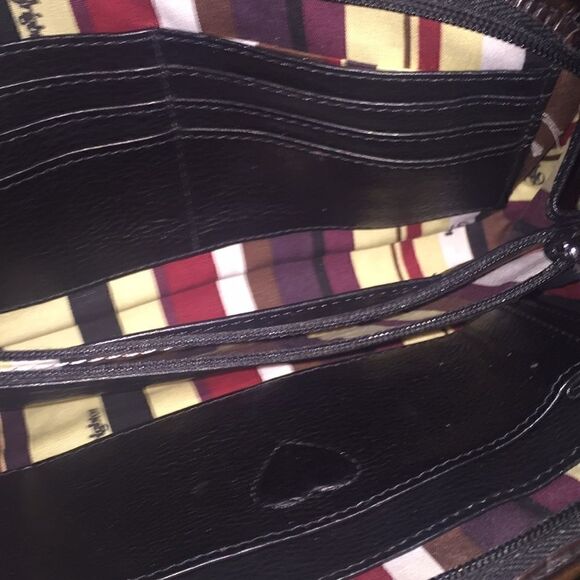 Brighton brown and black leather Crossbody EUC - Picture 5 of 8